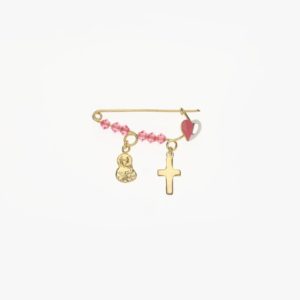 Βρεφική παραμάνα με παναγίτσα