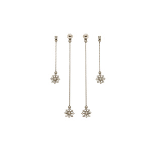 Shiny flakes earrings