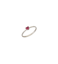 Red heart ring