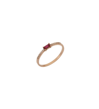 Rose gold ring