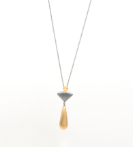Drop and triangle pendant