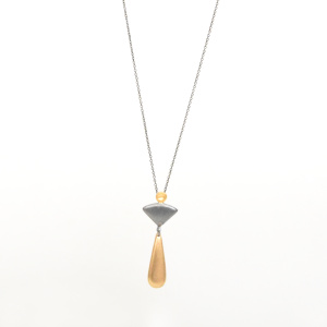 Drop and triangle pendant