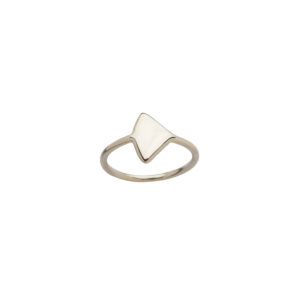 Clean white triangle