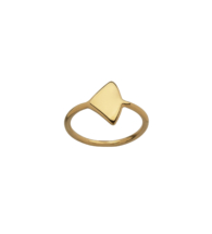 Gold plated triangle