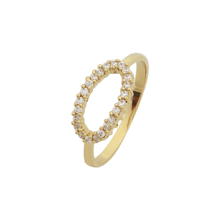 oval gold ring