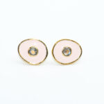 Labradorite earrings