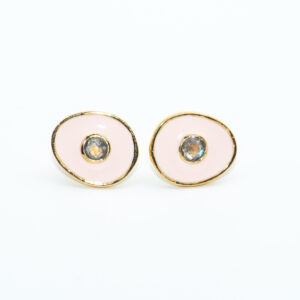 Labradorite earrings