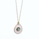 Labradorite eye pendant